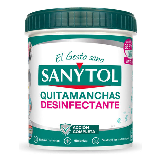 Sanytol - Limpiador / Eliminador De Manchas Y Olores 450 Gr