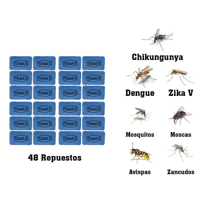 Tanax - Tabletas Termoevaporables Repuesto - 48 Uni