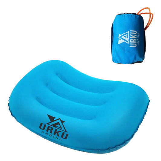 Almohada Tpu Inflable Ultraligera Camping Montaña Playa 100g