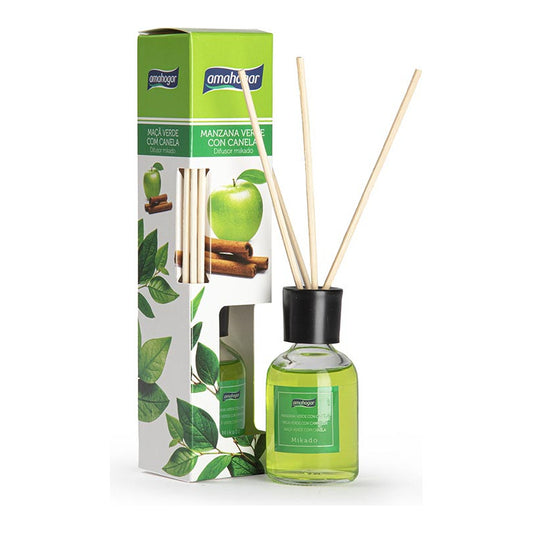 Ambientador Mikado Amahogar - Manzana Verde Y Canela