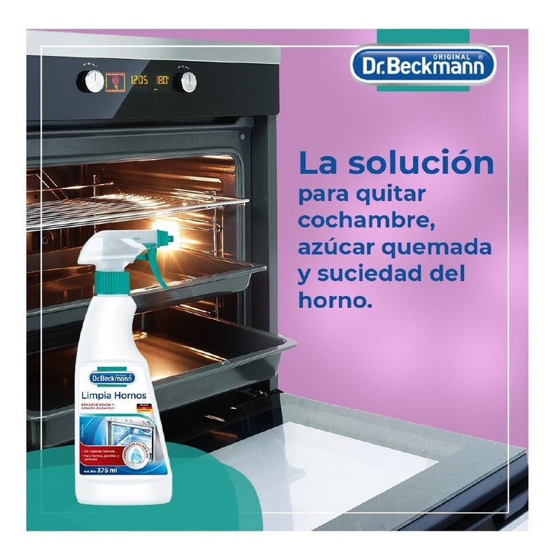 Dr. Beckmann Limpiador  De Hornos - Parrillas  [375 Ml]