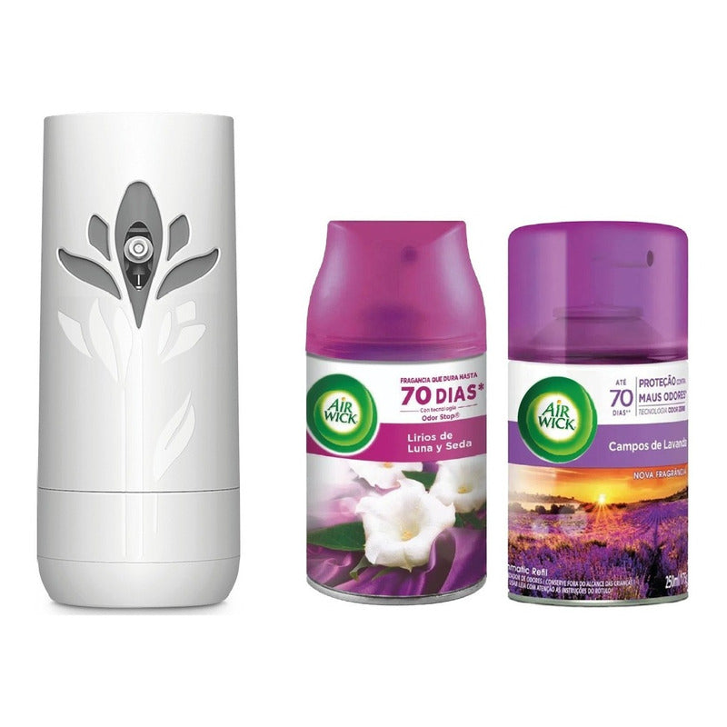 Air Wick Automatico Difusor + 2 Repuestos - Variedades