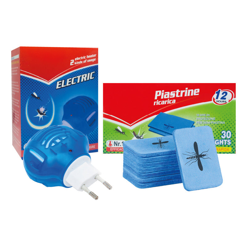 Repelente Mosquitos Zancudo 2 En 1 -  Difusor + 30 Tabletas