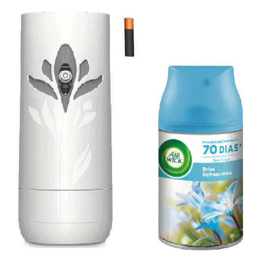 Airwick - Air Wick - Aromas - Automático Botella - Brisa Refrescante - Unidad - 1 - 156 G - 250 Ml