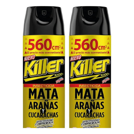 Killer Tradicional 390 Ml Mata Arañas 2 Uni
