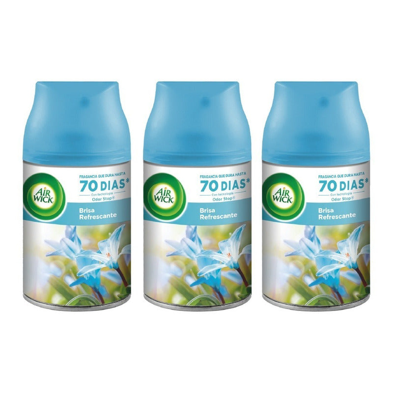 Air Wick Aromatizante Automático  [variedades] [3 Repuestos]