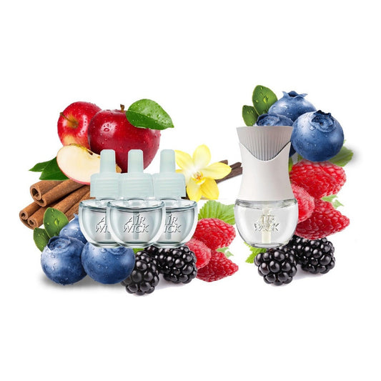Air Wick Eléctrico Aceites Aromatizante Difusor + 4 Repues