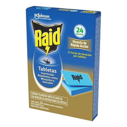 Raid -  Repuesto 24 Tabletas