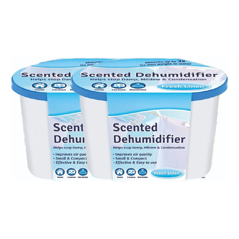 Damprid - Absorbedor De Humedad Desechable [2 Unidades] Seco