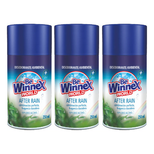 Repuesto Aromatiza. Automatico 250 Ml - After Rain Winnex 3u