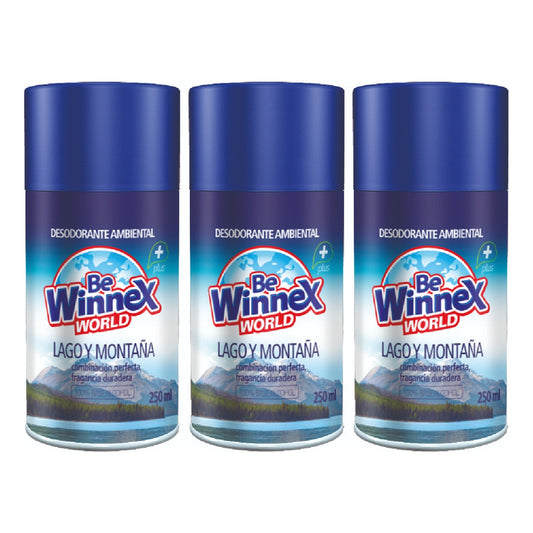 Repuesto Aroma. Automatico 250 Ml - Lago Y Montaña Winnex 3u
