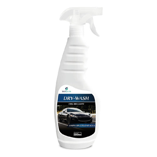 Bioquim - Dry Wash  Para Autos Con Aroma Sin Agua - 500ml