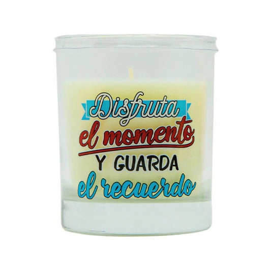 Lumar Aromatic Vela Vaso Con Mensaje - Recuerdo 140g/30h