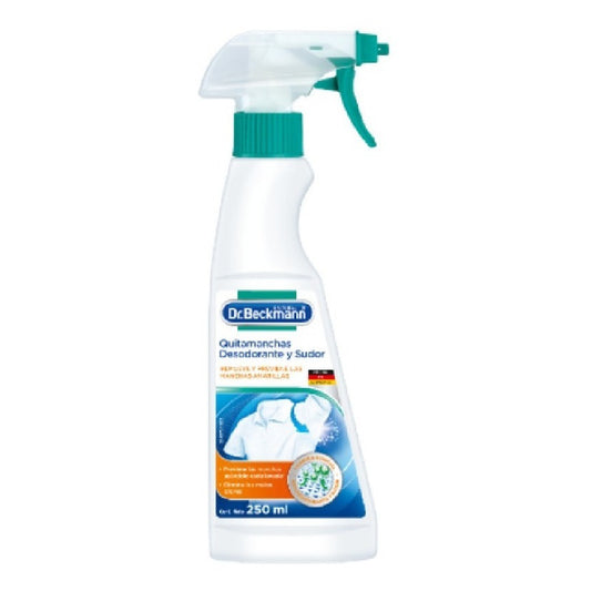 Dr. Beckmann - Quitamanchas sudor y Desodorante | 250 Ml