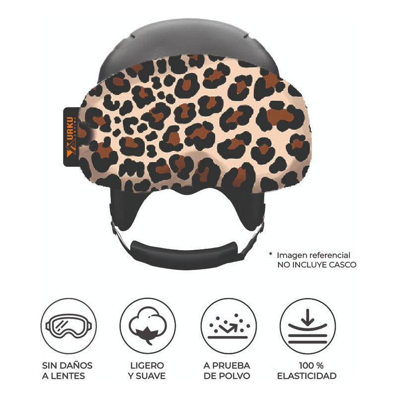 Funda Antiparras Ski/snow/bici Microfibra Elasticada