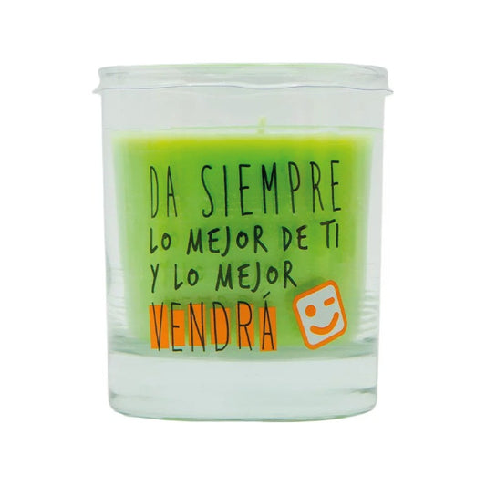Lumar Aromatic Vela Vaso Con Mensaje - Siempre  140g/30h