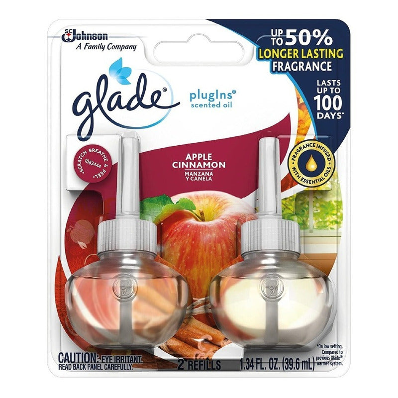 Glade Aceites Naturales Electrico / 2 Repuestos - 21ml