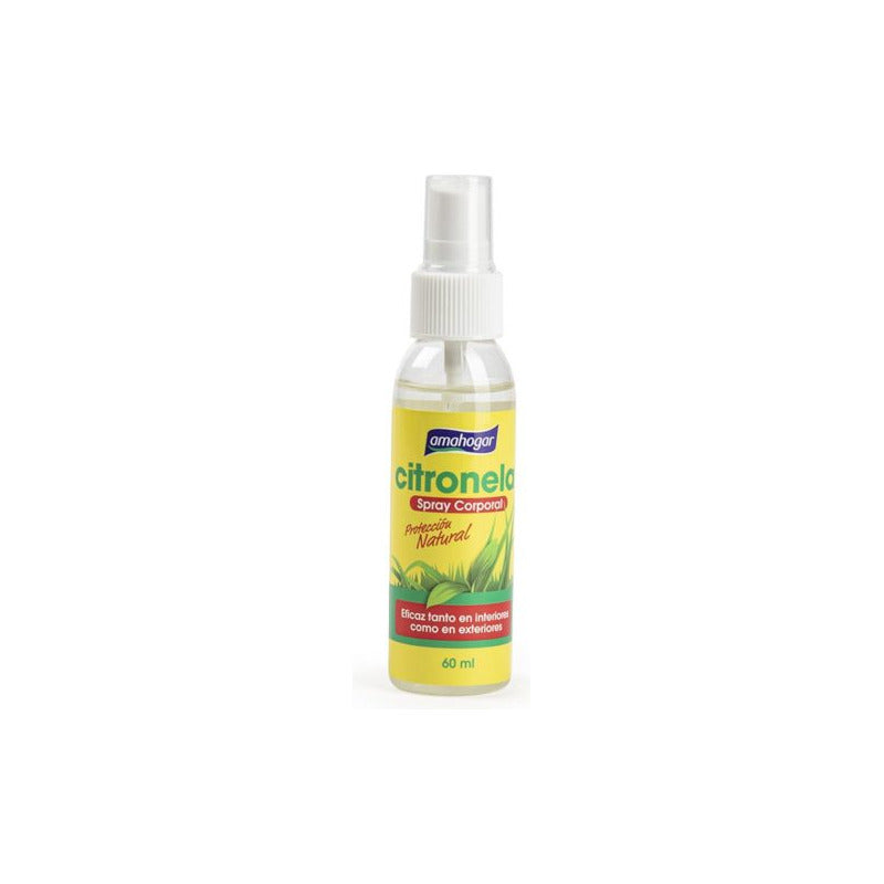 Amahogar - Repelente Mosquitos Citronela Para Telas Y Ambientes 60 Ml