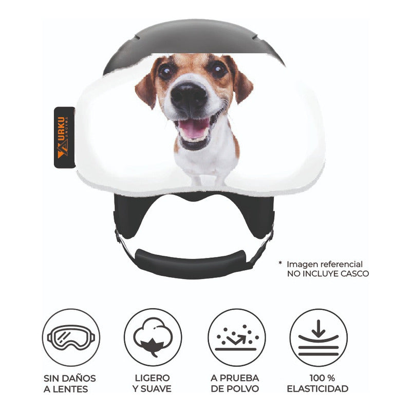 Funda Antiparras Ski/snow/bici Microfibra Elasticada