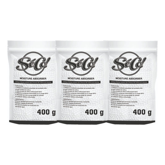 Damprid - Absorbedor De Humedad Recargable 3 Uni /400 G Seco