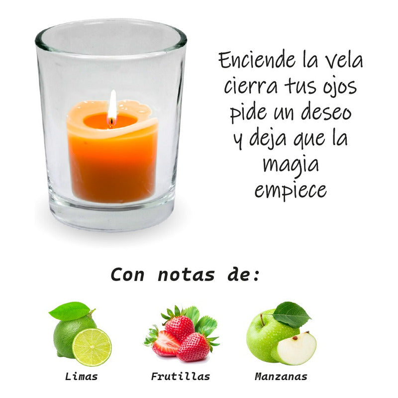 Lumar Aromatic - Aromática En Vaso Con Mensaje - [30h/140gr]