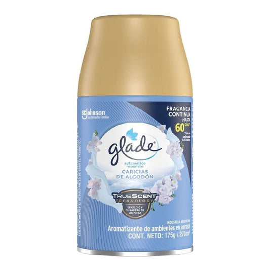 Glade Automatico Repuesto Caricias De Algodon 270ml