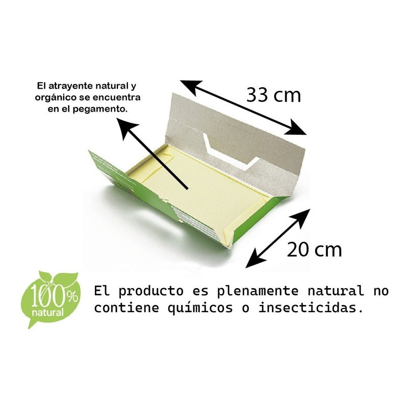 Insective -[trampa Xl]para Polillas Despensa + 10 Láminas