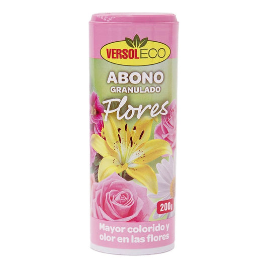 Abono Granulado Flores Y Plantas 200 Gr. Versol Eco Amahogar