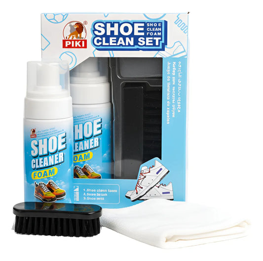 Kit Limpieza De Zapatillas (espuma + Aplicadores)