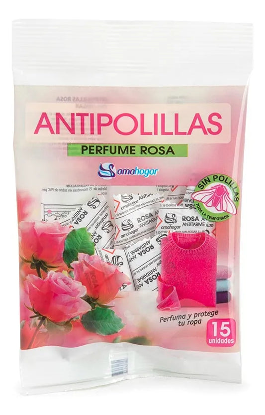 Tabletas Repelente Antipolillas - Protector de Ropa 15 Unidades
