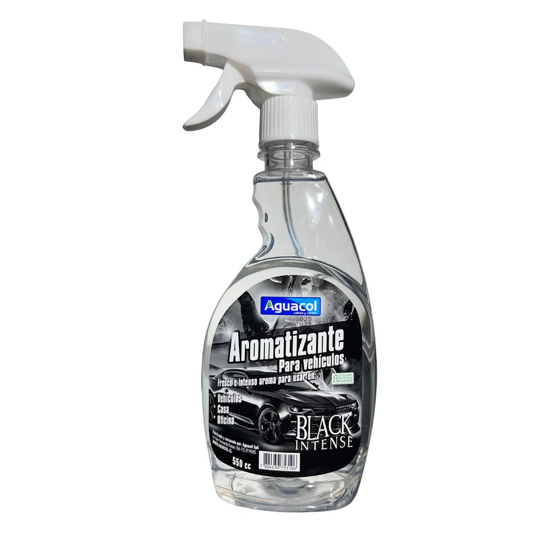 Aromatizante Para Vehículos Black Intense Aguacol 550cc
