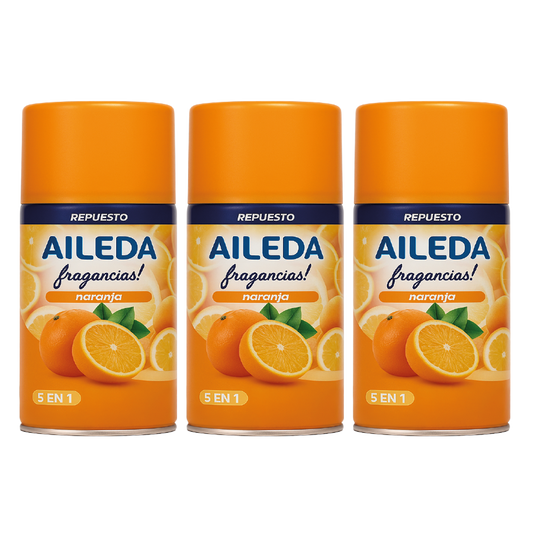Repuestos Automáticos Aileda 250g - 3 Uni - Naranja