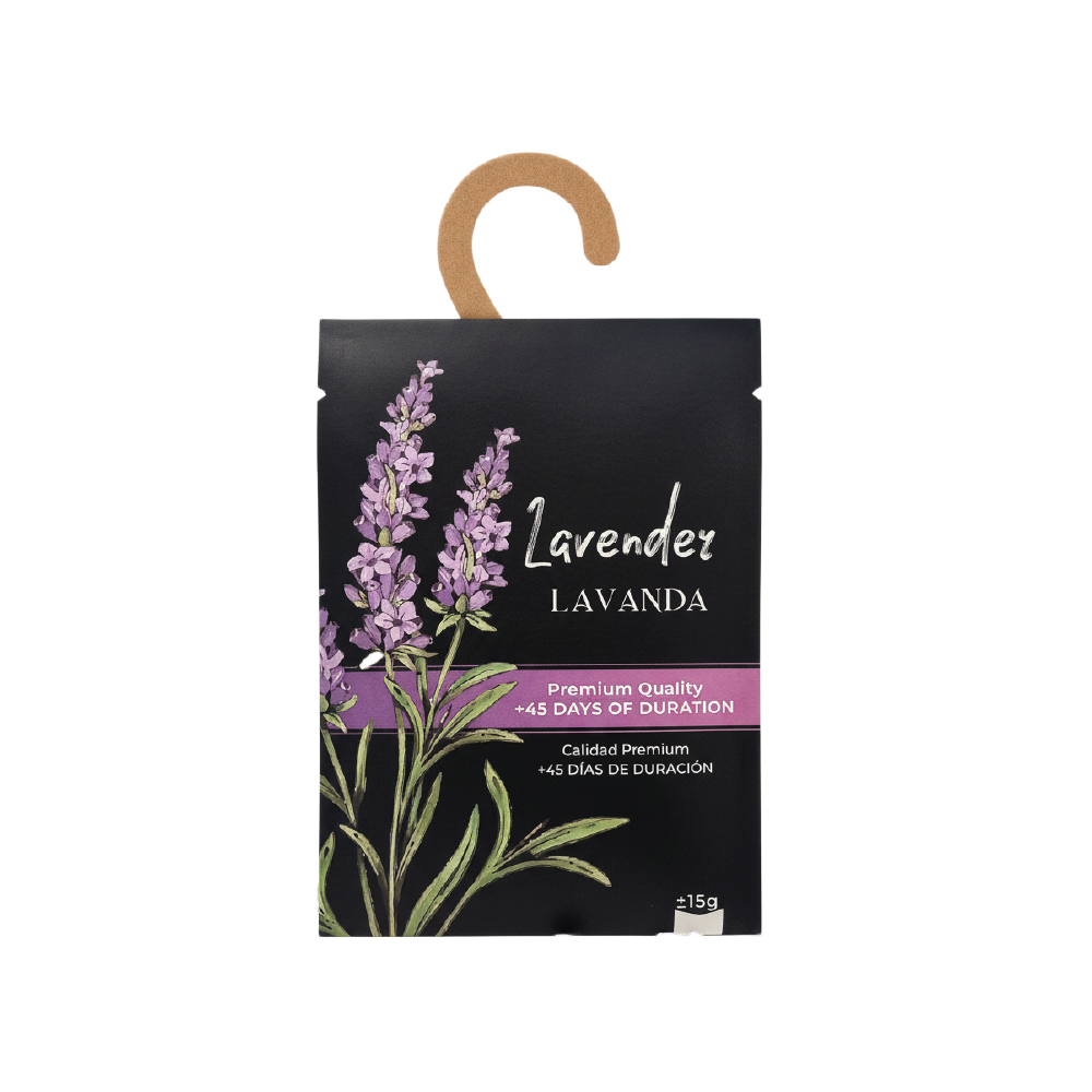 Sobre Perfumado Premium 15g Armario Cajones Autos | Lavanda