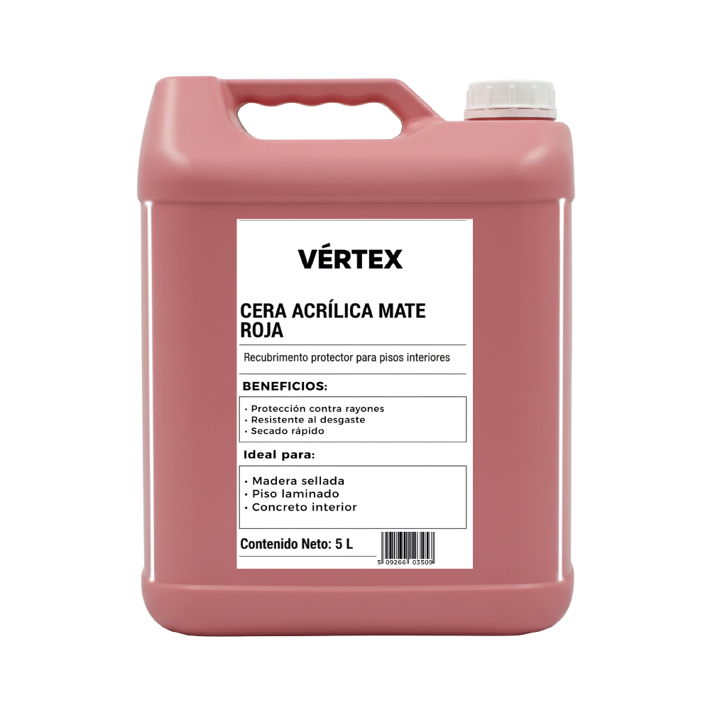 Cera Pintura para Piso 5 Litros Protección y Sellado Durable