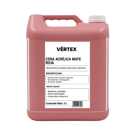 Cera Pintura para Piso 5 Litros Protección y Sellado Durable