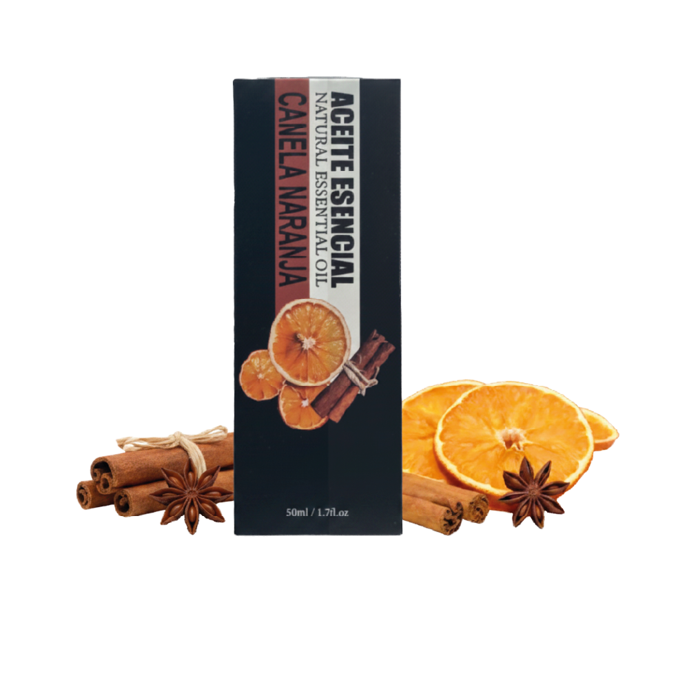 Aceite Esencial Canela Naranja 50ml Aromaterapia Para Humidificador
