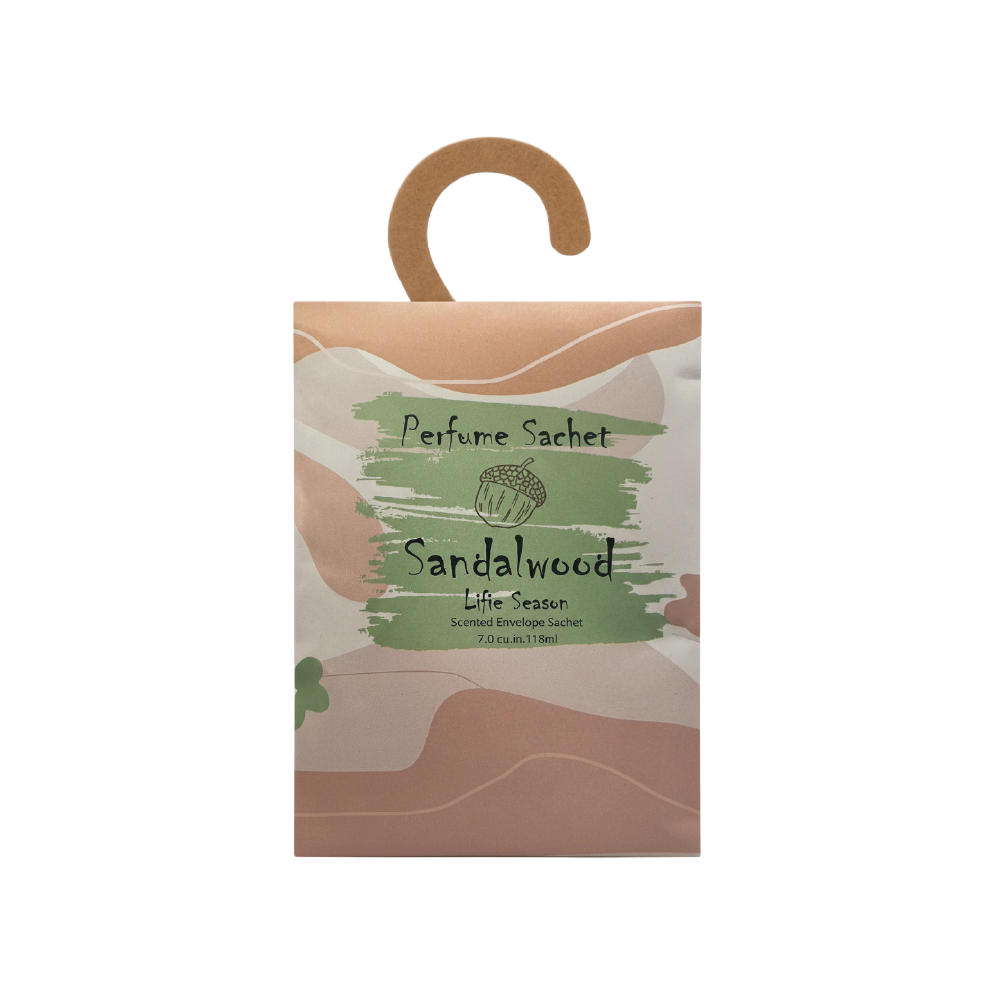 Sobre Perfumado Lifie Season 20g Armario Cajones  | Sandalo