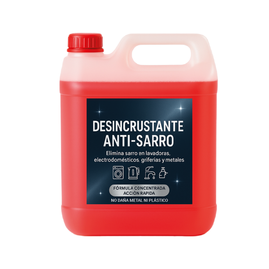 Desincrustante Profesional – Elimina Sarro, Cal y Óxido | 5 Litros