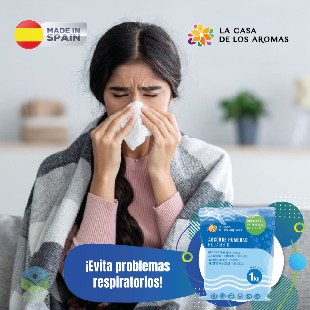 Absorbedor De Humedad Recargable 2 Potes + 5 Recargas
