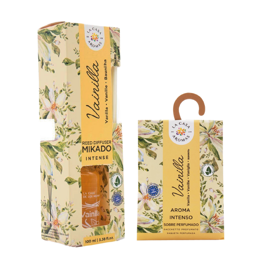 Mikado Intense 100 Ml + Sobre Perfumado 100 Ml Vainilla