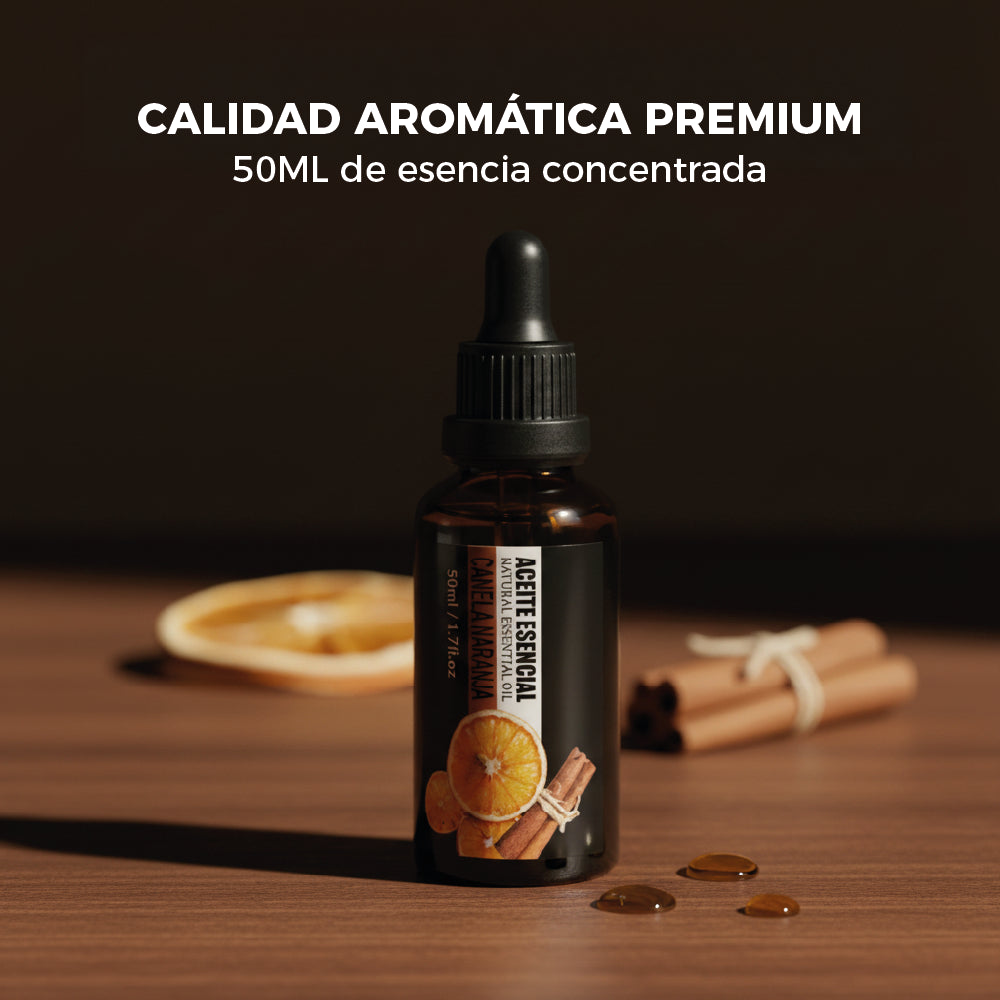 Aceite Esencial Canela Naranja 50ml Aromaterapia Para Humidificador