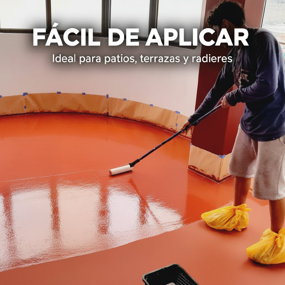 Cera Pintura para Piso 5 Litros Protección y Sellado Durable
