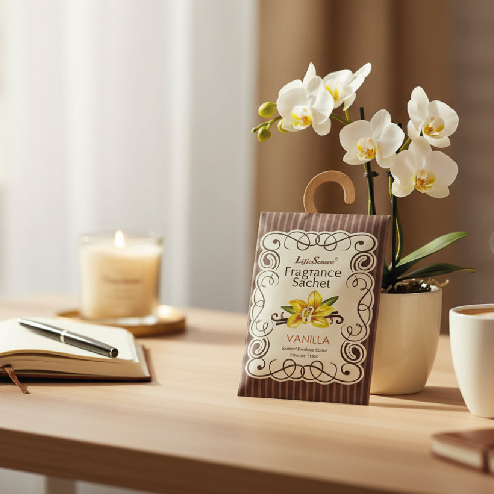 Sobre Perfumado Lifie Season 20g Armario Cajones  | Vainilla