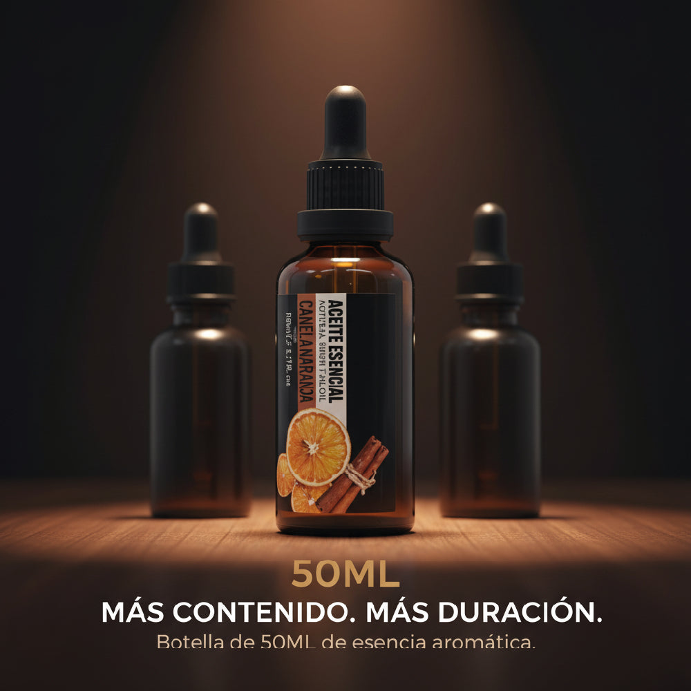 Aceite Esencial Canela Naranja 50ml Aromaterapia Para Humidificador