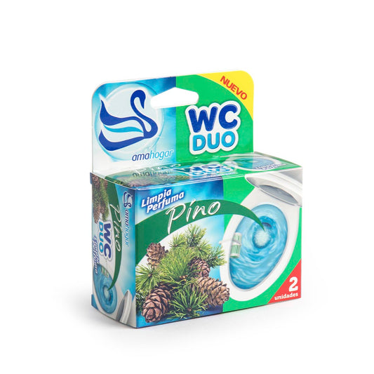Pastilla de Inodoro Colgante WC x2u Aroma Pino