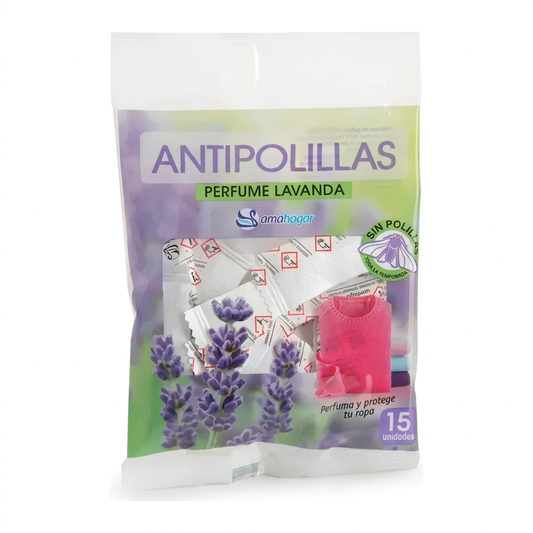 Antipolillas en formato cuadrado con márgenes blancos