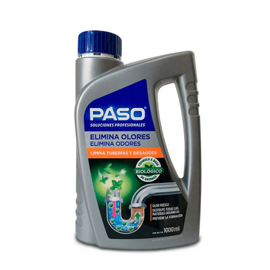 Paso - Eliminador de Olores y limpiador Tuberias 1000 ML