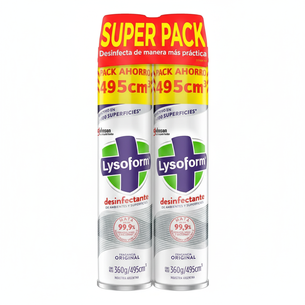 Lysoform Desinfectante Super Pack x2 - Imagen generada