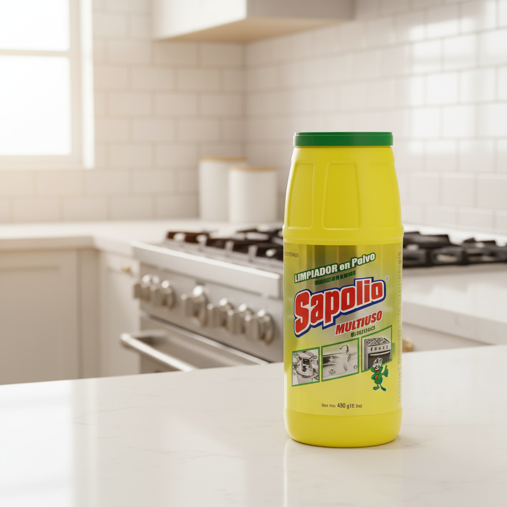 Sapolio Limpiador en Polvo - cocina impecable