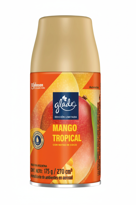 Glade Repuesto Automático Mango Tropical 270ml